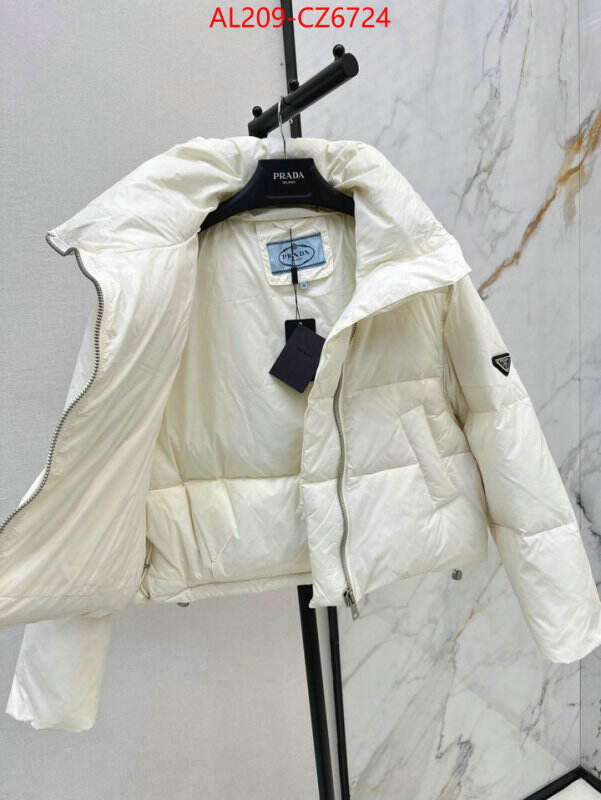 Down jacket Women-Prada cheap replica ID: CZ6724 $: 209USD