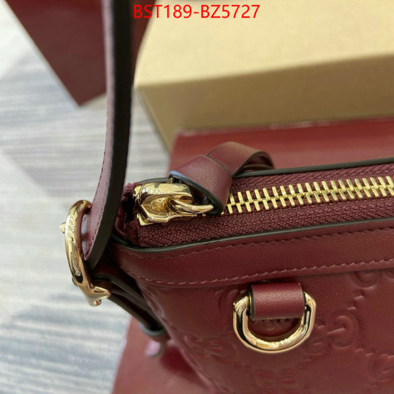 Gucci Bags(TOP)-Crossbody- 1:1 replica wholesale ID: BZ5727 $: 189USD,