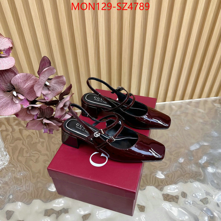 Women Shoes-Gucci top quality designer replica ID: SZ4789 $: 129USD