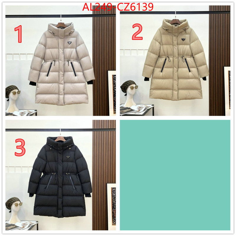 Down jacket Women-Prada where can i buy the best quality ID: CZ6139 $: 249USD