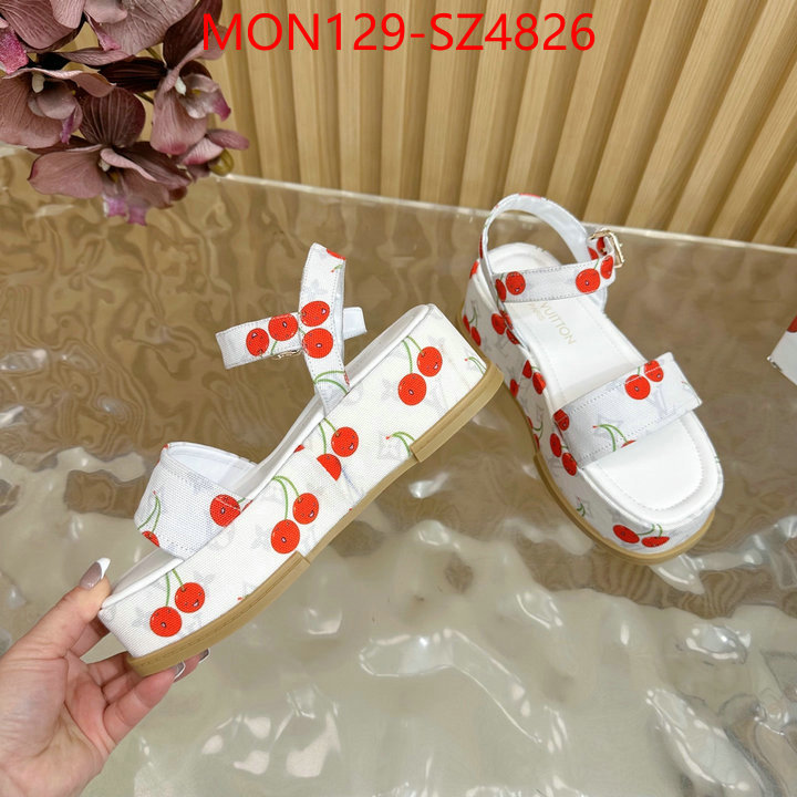 Women Shoes-LV buy replica ID: SZ4826 $: 129USD