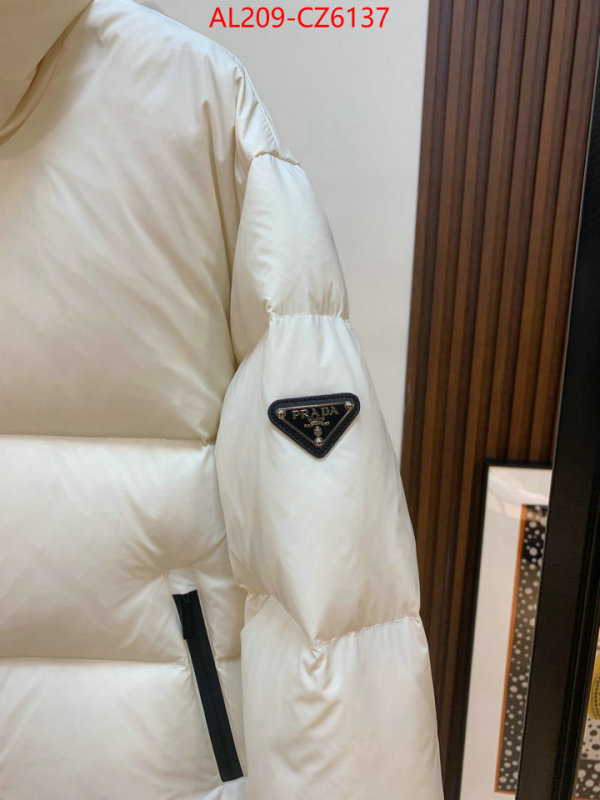 Down jacket Women-Prada the highest quality fake ID: CZ6137 $: 209USD