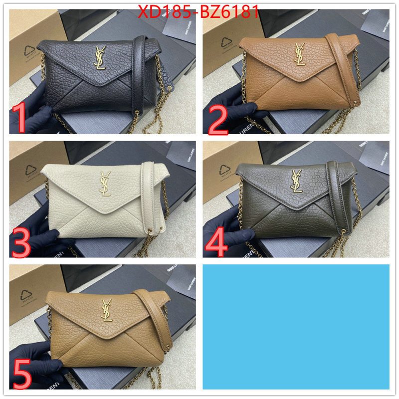 YSL Bags(TOP)-Crossbody- luxury fashion replica designers ID: BZ6181 $: 185USD,