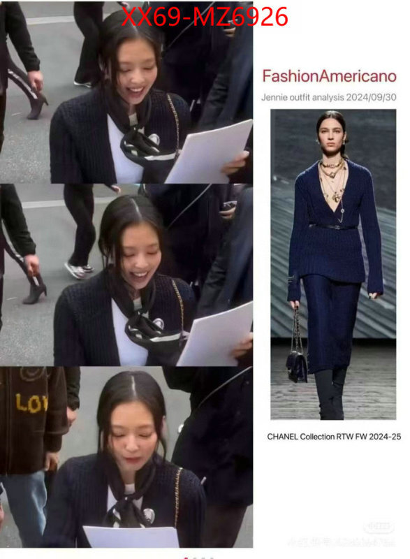 Scarf-Chanel what is a 1:1 replica ID: MZ6926 $: 69USD