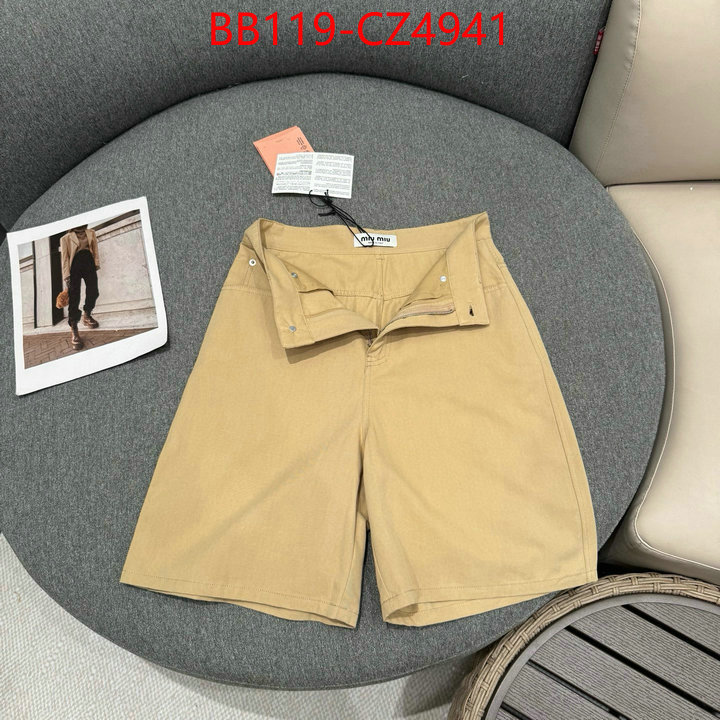 Clothing-MIU MIU best like ID: CZ4941 $: 119USD