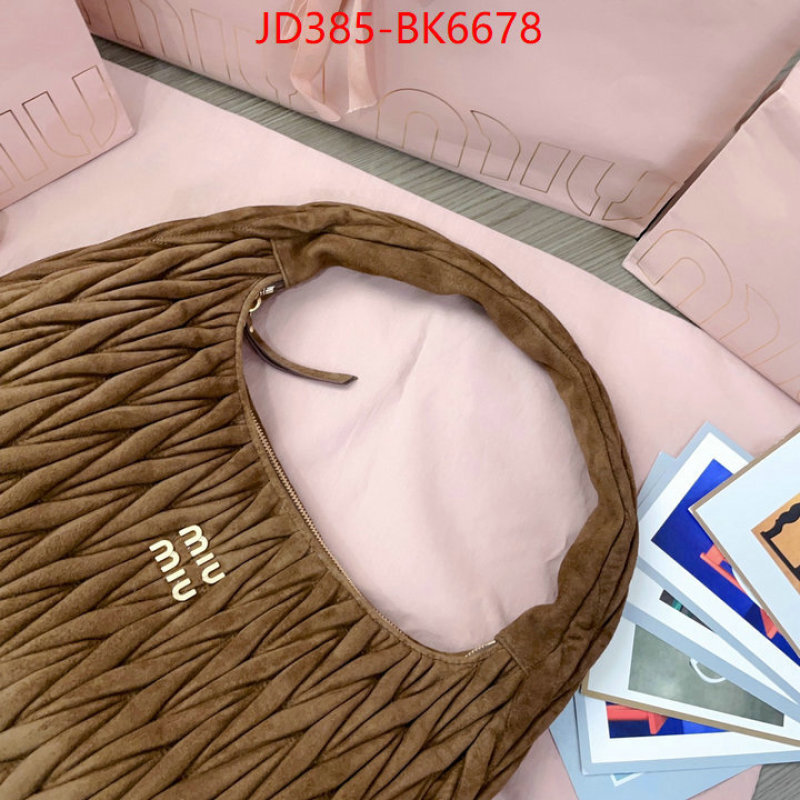 Miu Miu Bags(TOP)-Handbag- mirror copy luxury ID: BK6678 $: 385USD,