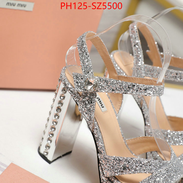 Women Shoes-Miu Miu wholesale designer shop ID: SZ5500 $: 125USD