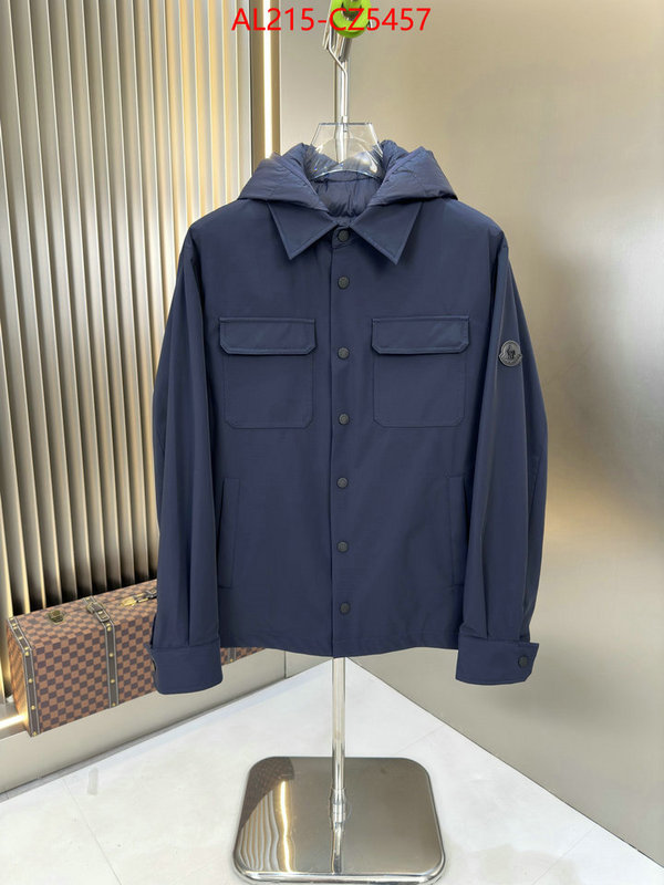 Down jacket Men-Moncler wholesale replica ID: CZ5457 $: 215USD
