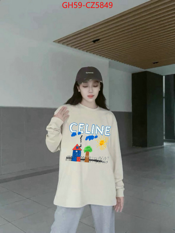 Clothing-Celine quality aaaaa replica ID: CZ5849 $: 59USD