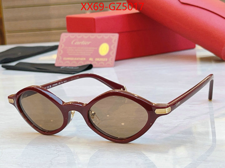 Glasses-Cartier top ID: GZ5017 $: 69USD