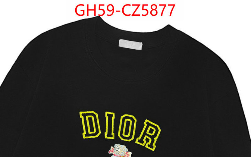 Clothing-Dior luxury fake ID: CZ5877 $: 59USD