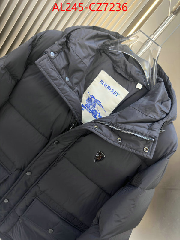 Down jacket Men-Burberry cheap replica designer ID: CZ7236 $: 245USD