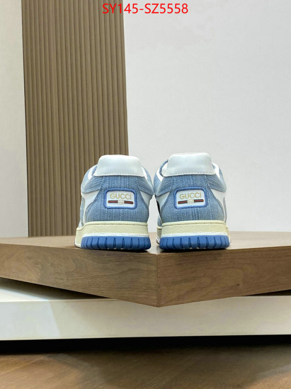 Men Shoes-Gucci what is a 1:1 replica ID: SZ5558 $: 145USD