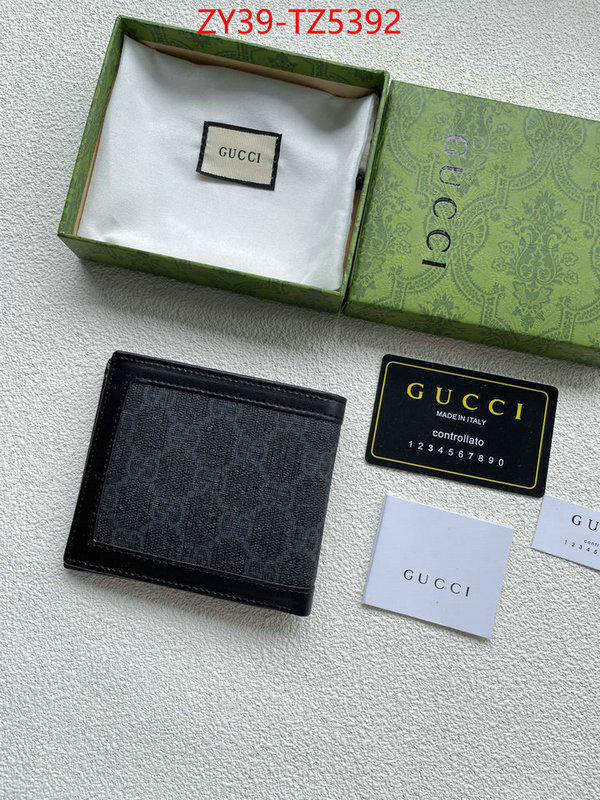 Gucci Bags(4A)-Wallet- what best designer replicas ID: TZ5392 $: 39USD,