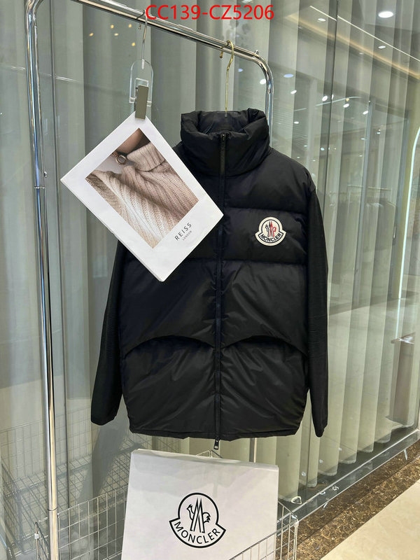 Down jacket Men-Moncler high quality happy copy ID: CZ5206 $: 139USD