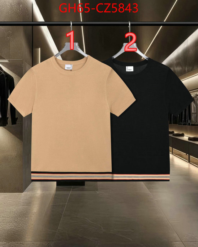 Clothing-Burberry best quality fake ID: CZ5843 $: 65USD