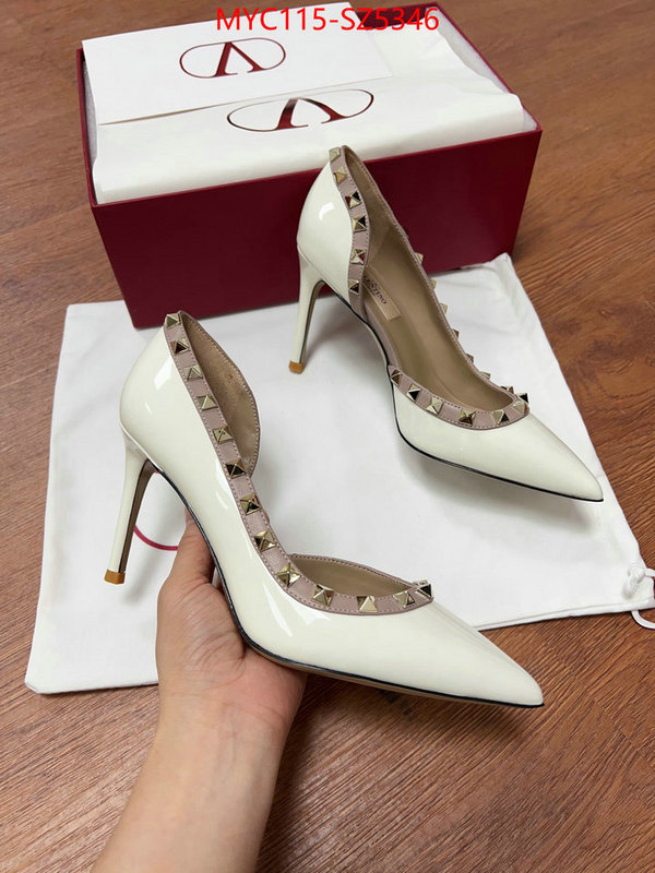 Women Shoes-Valentino shop designer replica ID: SZ5346 $: 115USD