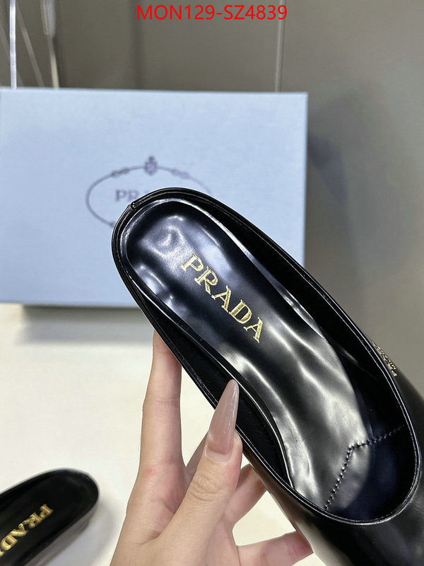 Women Shoes-Prada luxury 7 star replica ID: SZ4839 $: 129USD