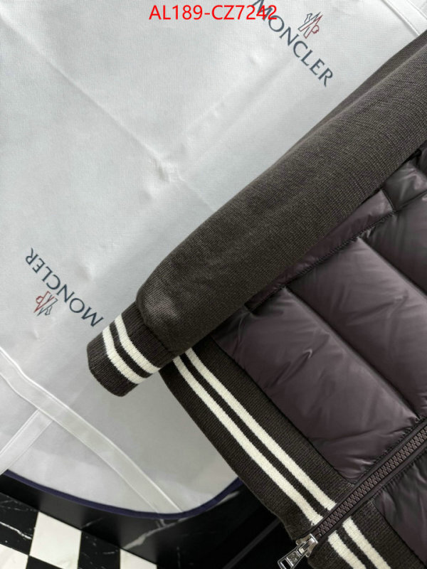 Down jacket Men-Moncler the best designer ID: CZ7242 $: 189USD