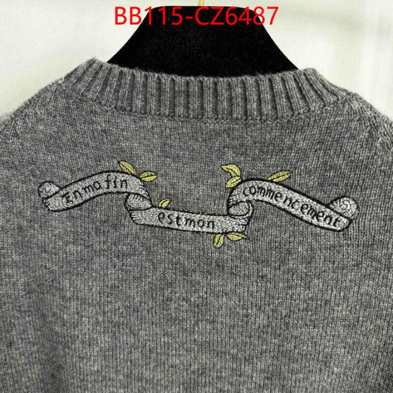 Clothing-Dior buy best quality replica ID: CZ6487 $: 115USD