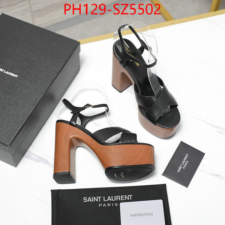Women Shoes-YSL fake high quality ID: SZ5502 $: 129USD