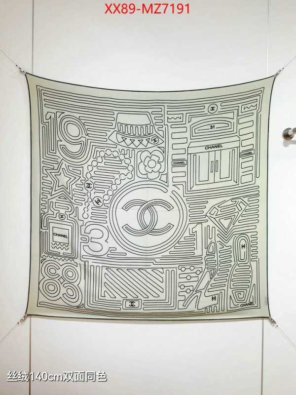 Scarf-Chanel where could you find a great quality designer ID: MZ7191 $: 89USD