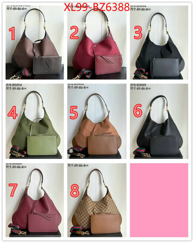 Gucci Bags(4A)-Handbag- flawless ID: BZ6388 $: 99USD,