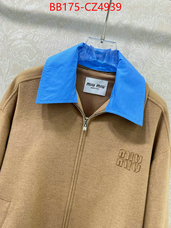 Clothing-MIU MIU designer fashion replica ID: CZ4939 $: 175USD