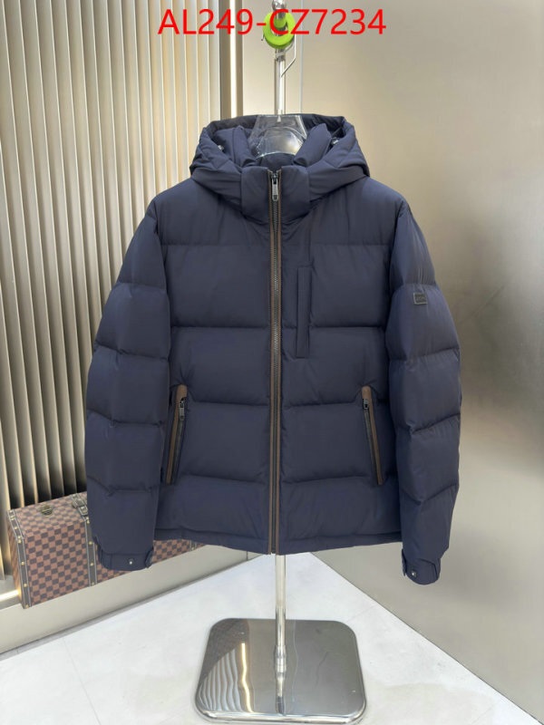 Down jacket Men-Zegna wholesale sale ID: CZ7234 $: 249USD