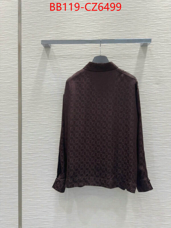 Clothing-Fendi replcia cheap ID: CZ6499 $: 119USD