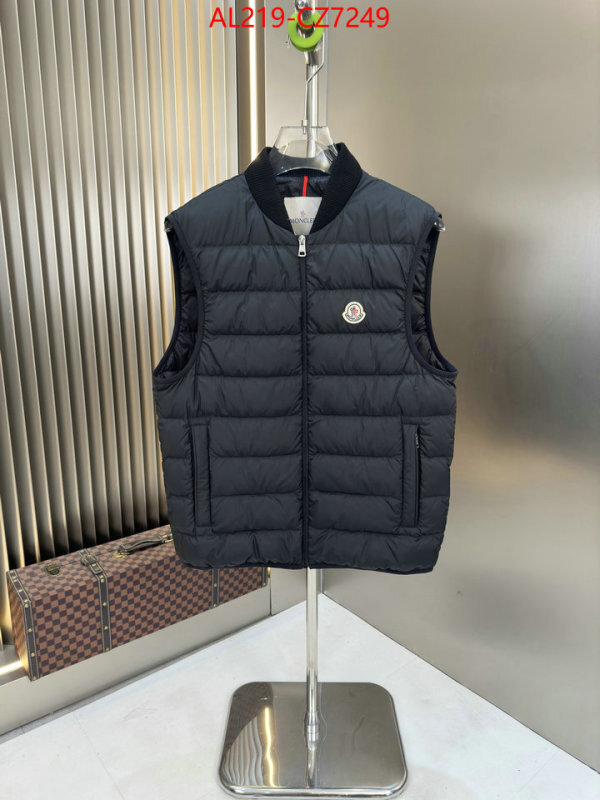 Down jacket Men-Moncler luxury fashion replica designers ID: CZ7249 $: 219USD