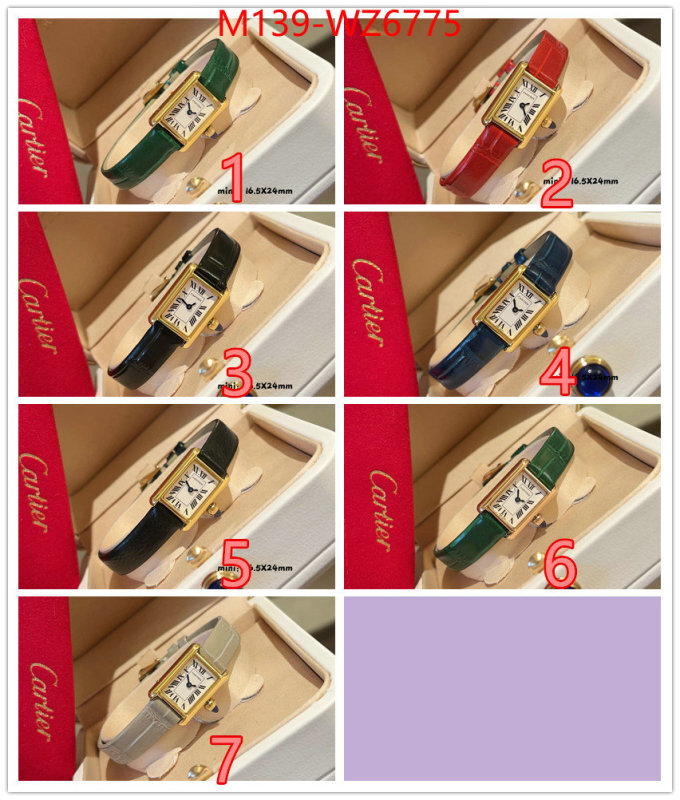 Watch(4A)-Cartier is it illegal to buy dupe ID: WZ6775 $: 139USD