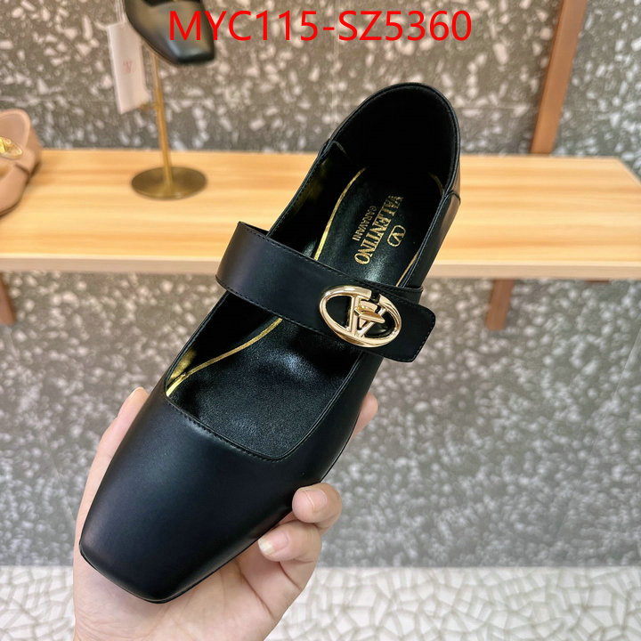 Women Shoes-Valentino aaaaa+ replica ID: SZ5360 $: 115USD