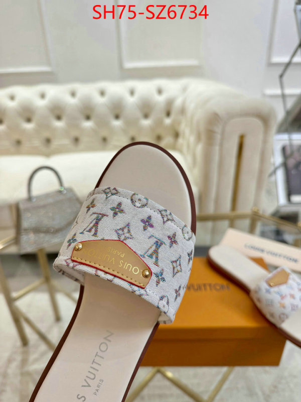 Women Shoes-LV how to find replica shop ID: SZ6734 $: 75USD