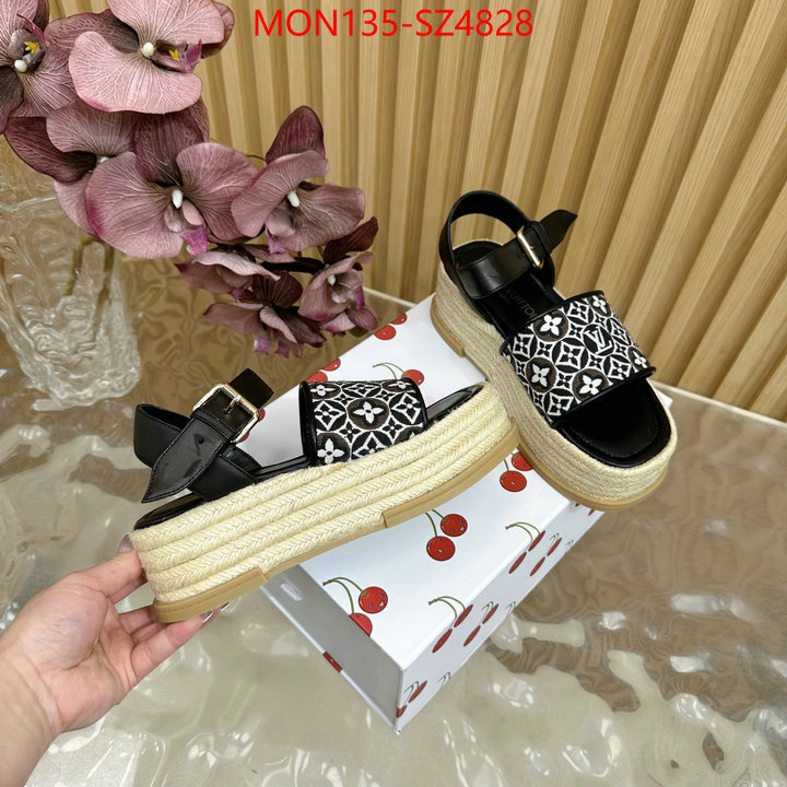 Women Shoes-LV wholesale replica shop ID: SZ4828 $: 135USD