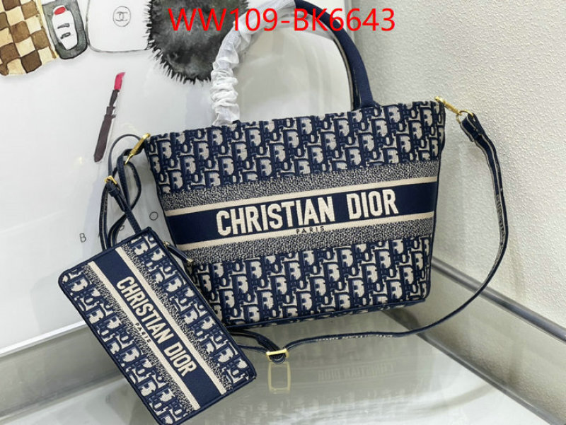 Dior Bags(4A)-Handbag- how to buy replica shop ID: BK6643 $: 109USD,