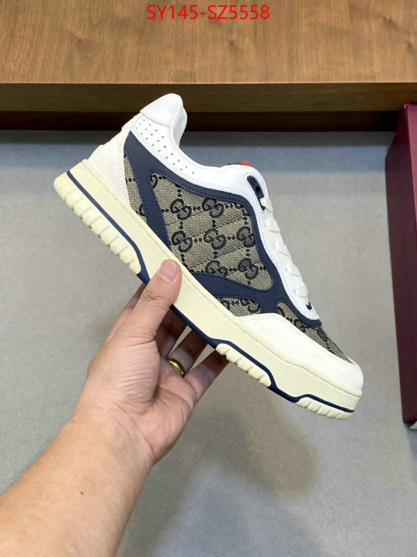 Men Shoes-Gucci what is a 1:1 replica ID: SZ5558 $: 145USD