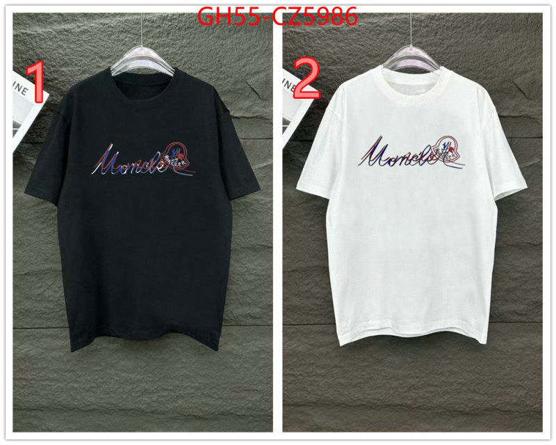 Clothing-Moncler high quality perfect ID: CZ5986 $: 55USD