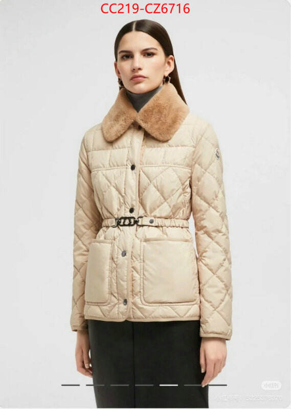 Down jacket Women-Moncler how to buy replcia ID: CZ6716 $: 219USD