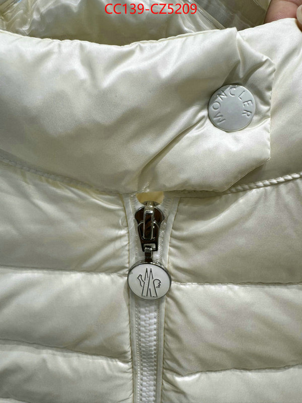 Down jacket Women-Moncler buy luxury 2024 ID: CZ5209 $: 139USD