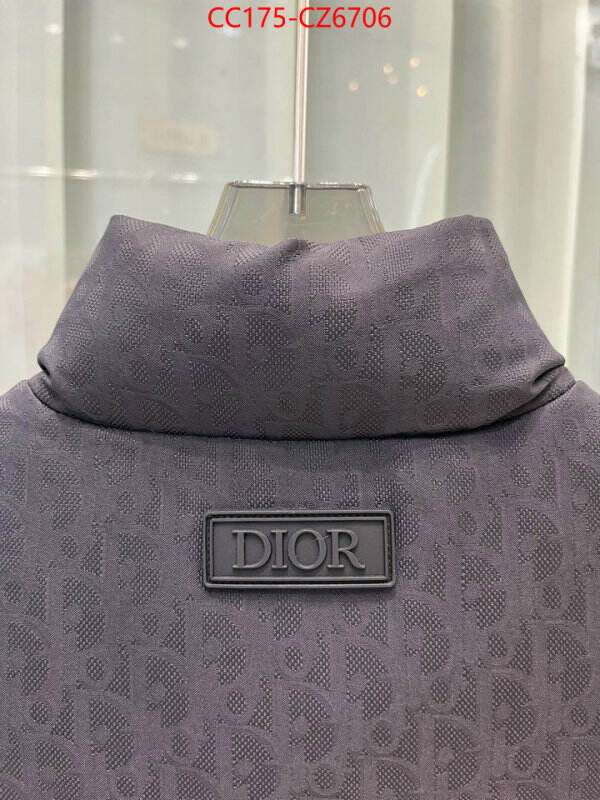 Down jacket Women-Dior replica for cheap ID: CZ6706 $: 175USD