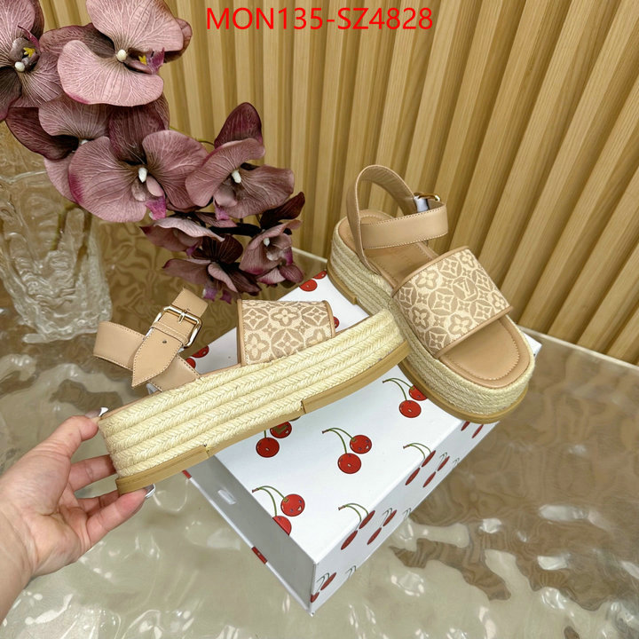 Women Shoes-LV wholesale replica shop ID: SZ4828 $: 135USD