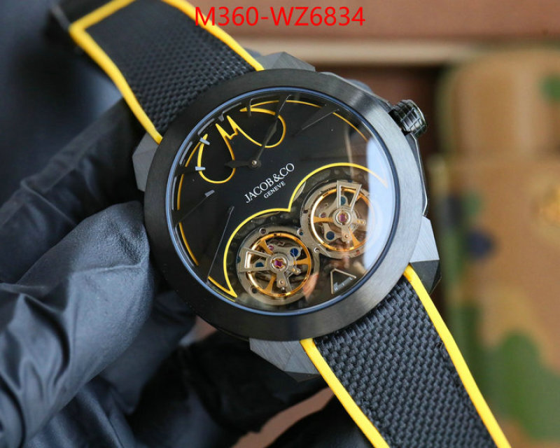 Watch(TOP)-Jacobco buy 2024 replica ID: WZ6834 $: 360USD