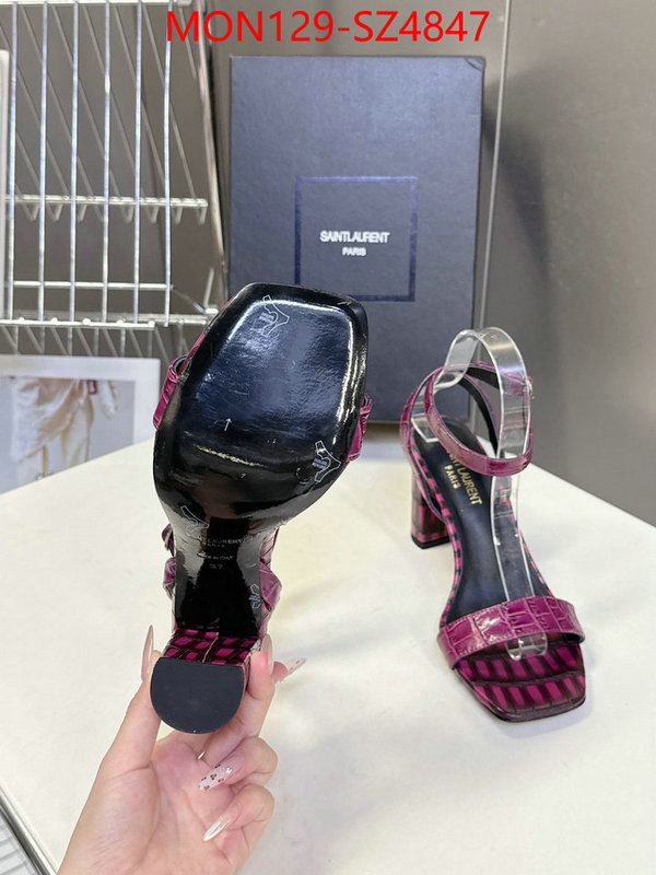 Women Shoes-YSL replica aaaaa+ designer ID: SZ4847 $: 129USD