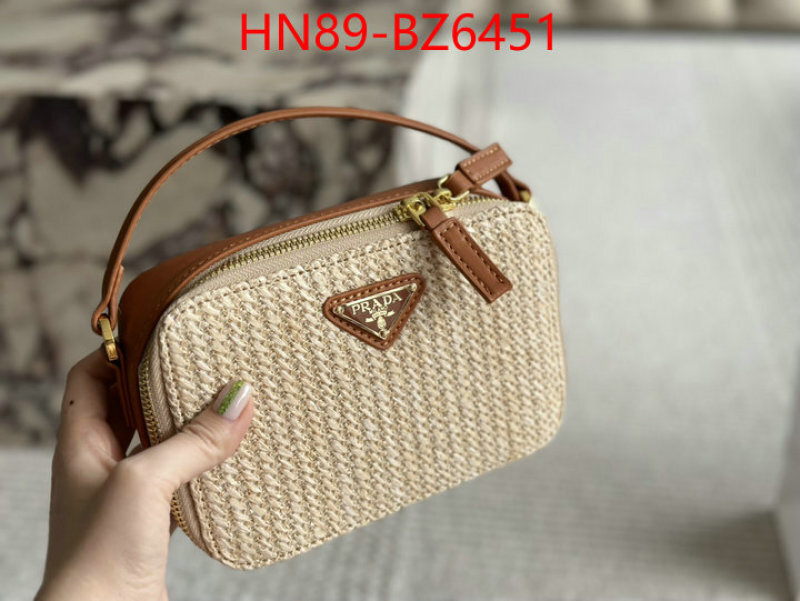 Prada Bags(4A)-Crossbody- best replica ID: BZ6451 $: 89USD,