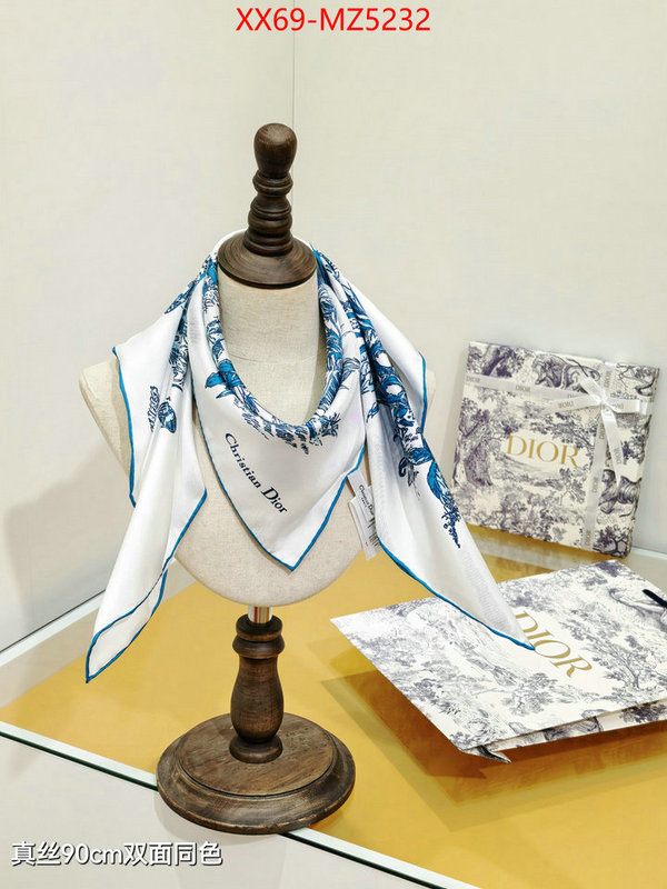 Scarf-Dior best designer replica ID: MZ5232 $: 69USD