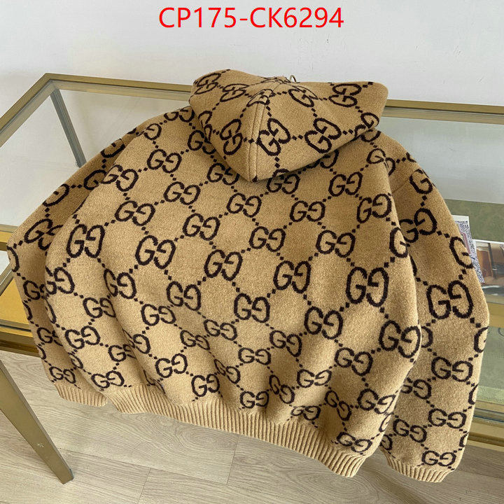 Clothing-Gucci wholesale imitation designer replicas ID: CK6294 $: 175USD