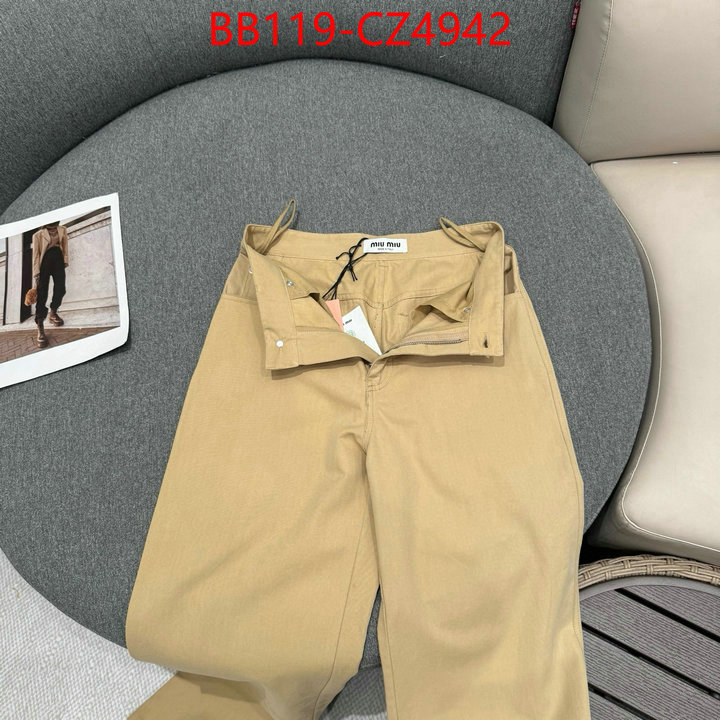 Clothing-MIU MIU is it ok to buy ID: CZ4942 $: 119USD