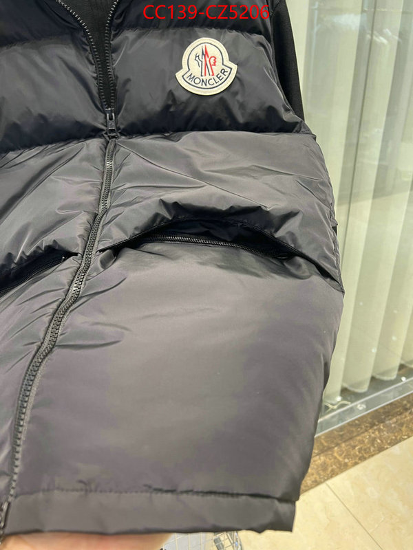 Down jacket Men-Moncler high quality happy copy ID: CZ5206 $: 139USD