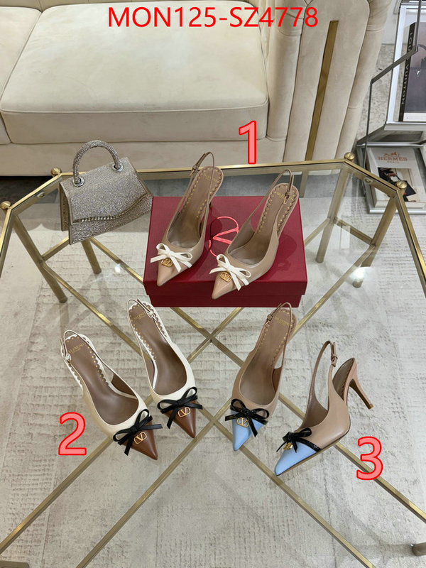 Women Shoes-Valentino brand designer replica ID: SZ4778 $: 125USD
